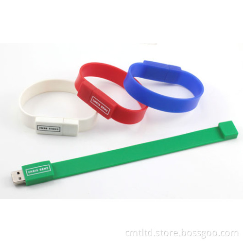 Wristband Style Custom USB Flash Drive Laser Engrave